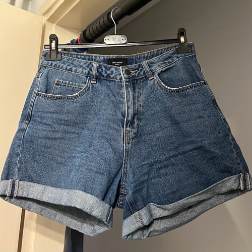 Denim shorts Medium like new, dark blue