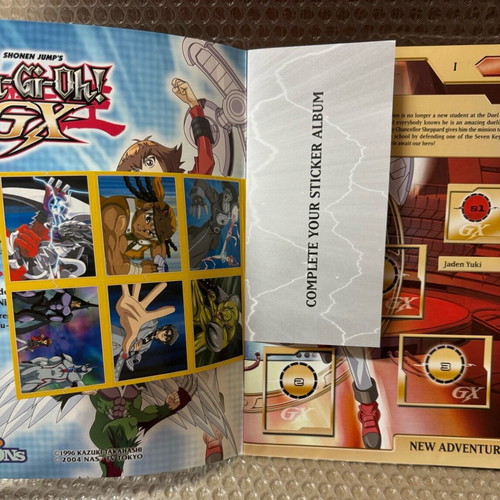 Yu-Gi-Oh! GX Sticker Album 2 new, Upper -  18,00 - Vendora.cy
