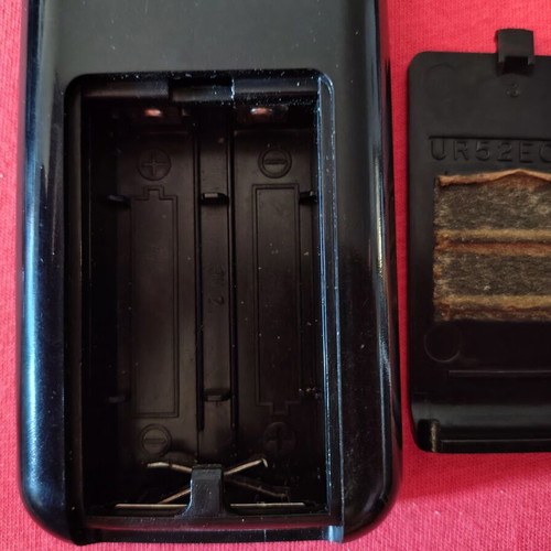 JVC RM-R22E remote controls set used with YASA clone and manuals