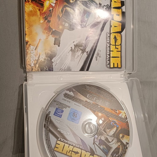Apache PS3 game like new, minor box damage