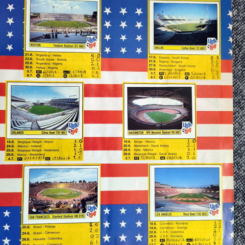 Panini world cup 1994 complete πανίνι usa