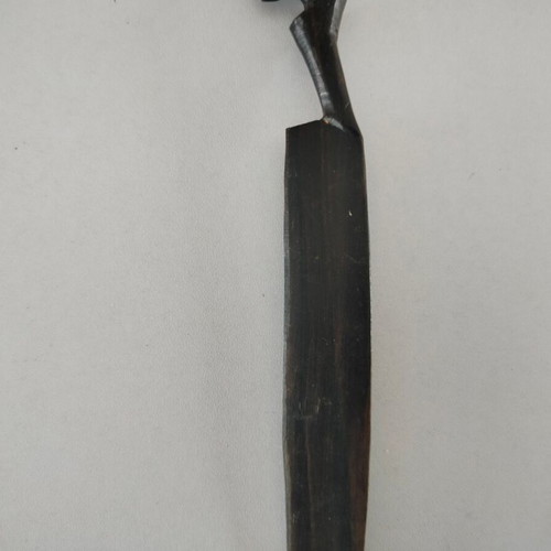 Ebony wood paper cutter used