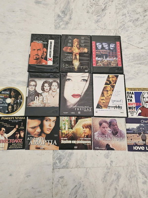 Pack of 13 DVDs like new with top dramas and award-winning movies
