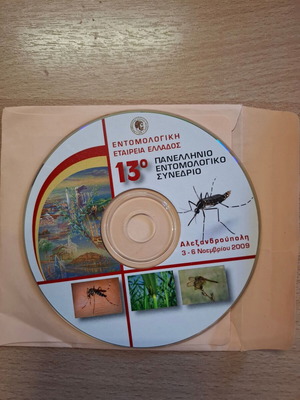 CD Proceedings of the 13th Entomological Conference