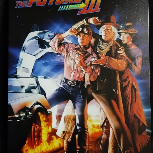Metal decorative sign Back to the Future Part III like new