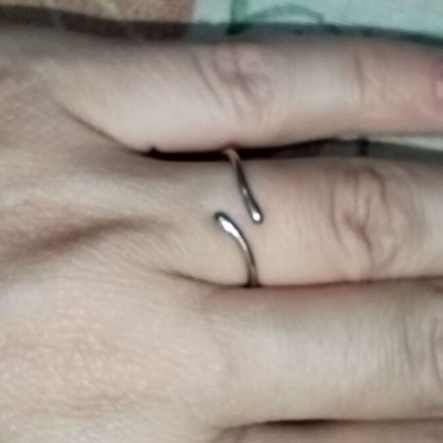 Handmade silver 925 ring used, adjustable size
