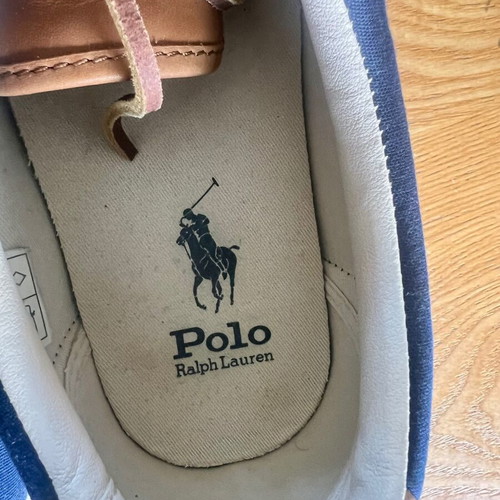 Polo Ralph Lauren blue athletic shoes size 46 like new
