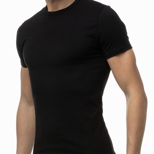 Minerva 2 Sporties slim fit T-shirts, black, size L