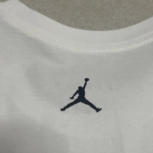 Jordan T Shirt New, White and Black, Size L