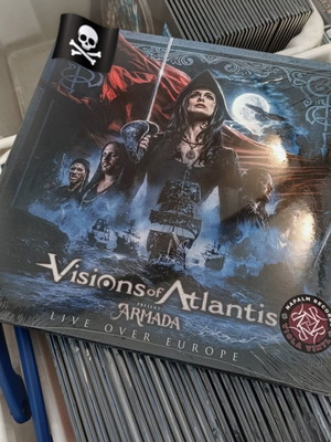 Visions of Atlantis Armada Over Europe LP signed, metal