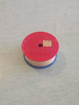 D.A.M. Damyl No. 453 fishing line like new, vintage 1970s