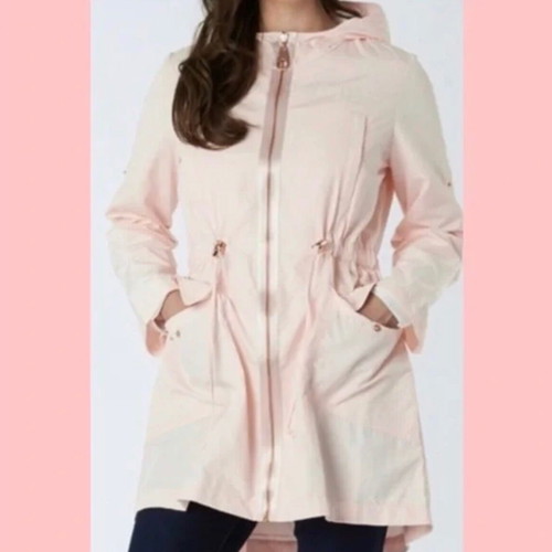 Ted Baker trench coat like new, size 3, pale pink