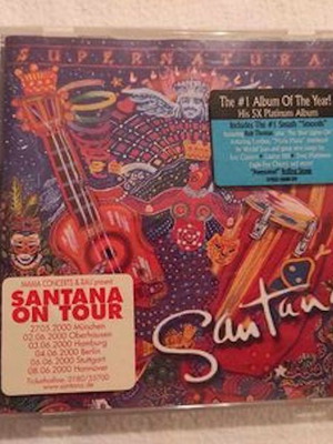Santana Supernatural CD μεταχειρισμένο, rock, Europe 1999