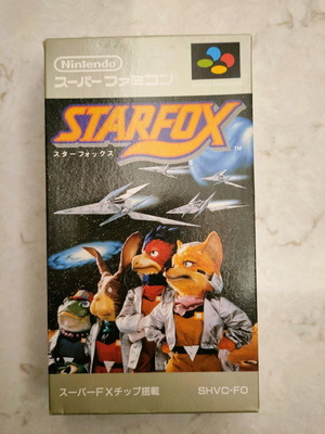 Starfox παιχνίδι Super Famicom μεταχειρισμένο, ιαπωνική έκδοση