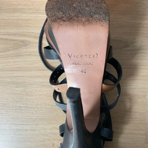 Vicenza Seynod sandals like new, 13 cm heel, size 40