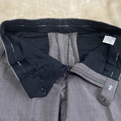 Tom Frank coarse wool gray suit No 50 like new