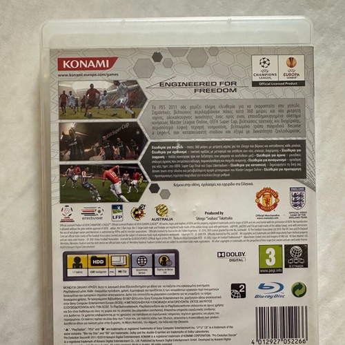 PES 2011 PlayStation 3 used