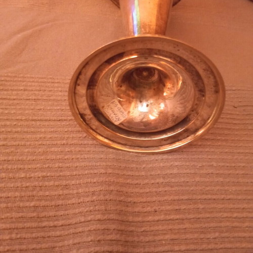 Antique decorative alpaca vase used
