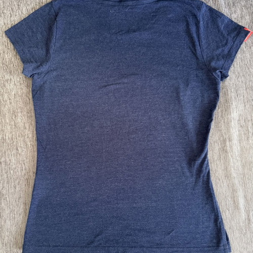 Superdry women's short-sleeve t-shirt medium, like new, dark blue