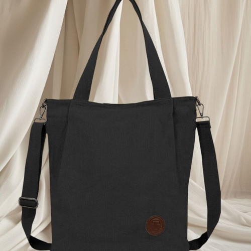 TAN.TOMI Shopper Bag black shoulder bag for women new
