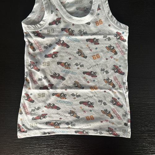 Boy shirts used, bundle of 4 for ages 2-4, cotton, white