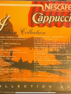 Nescafe Cappuccino Collection No 1 CD μεταχειρισμένο, pop