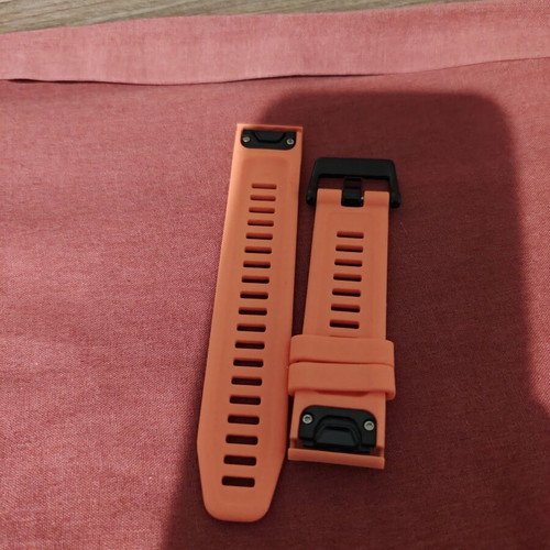 Silicone orange strap for Garmin Epix Gen2 Fenix 5 5 Plus 6 6 Pro 7 Sapphire Descent new
