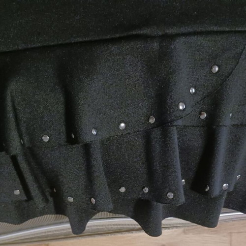 Bershka Mini Winter Skirt Black Like New Size M (38)