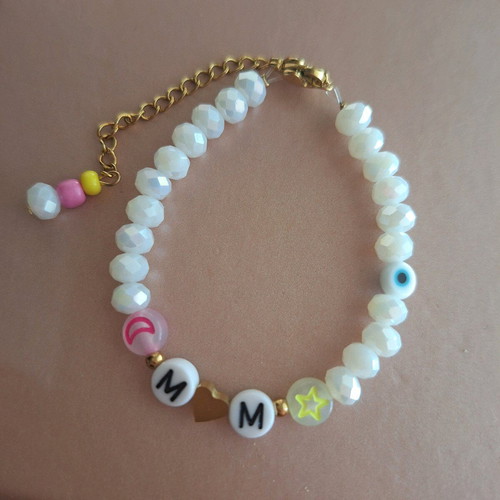 Handmade children's bracelet made to order, multicolored