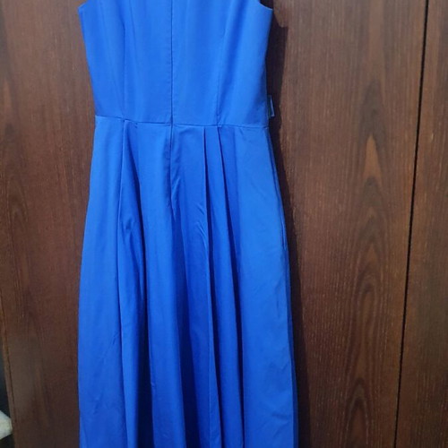 Access maxi dress royal blue cut-out size 4XL like new