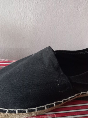 Adam's Shoes canvas shoes size 44, new, black