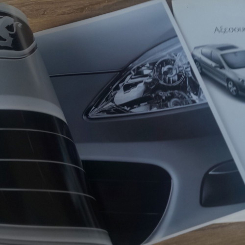 Peugeot 407 catalogs used, set of 2