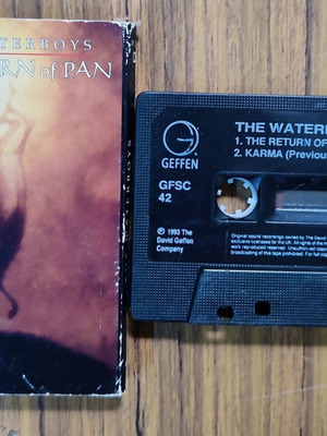 Аудиокасета The Waterboys The Return of Pan употребявана