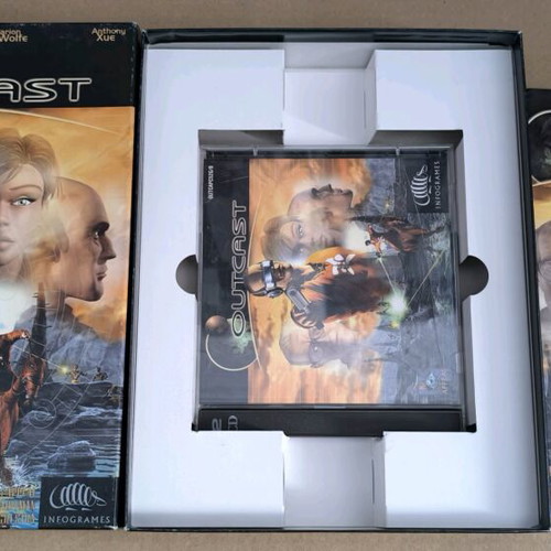 Outcast PC CD-ROM Big Box like new, complete in box