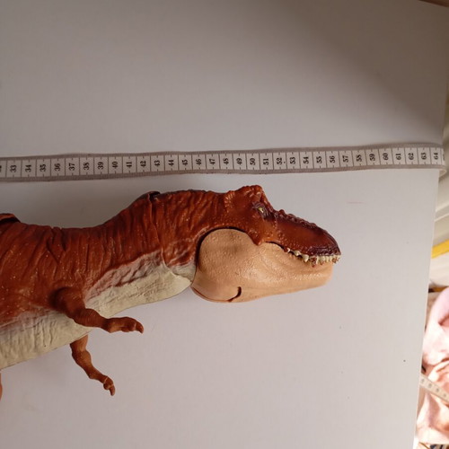 Jurassic World T-Rex action figure with sound and movement, 50cm