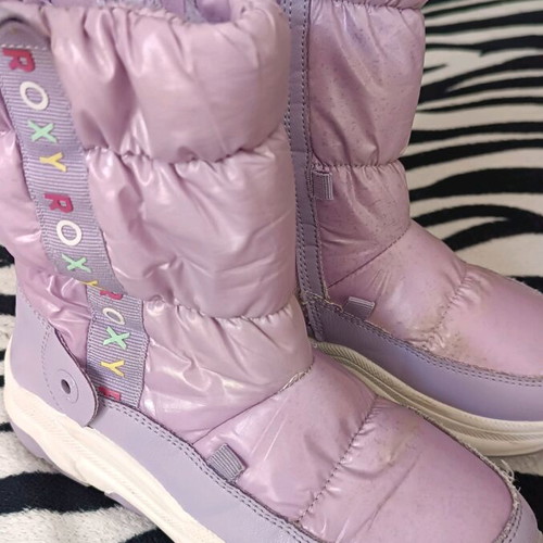Girls' boots Roxy used, purple, size 31