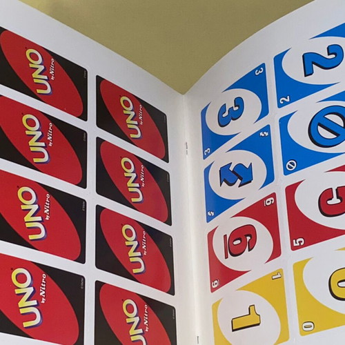 Uno collectible game like new, gift from Nitro magazine in the 00s