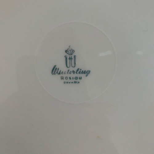 Winterling Bavaria decorative plate with portrait of General Henry Guisan like new