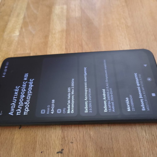 Xiaomi Redmi Note 13C smartphone, 128GB, black