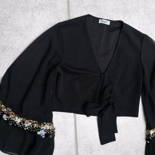 Dejavu bolero like new, black, short jacket