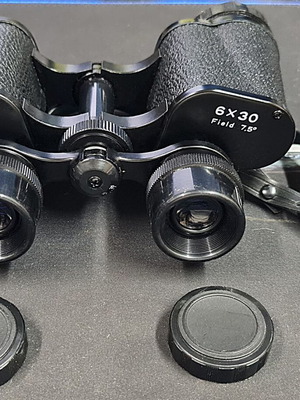 Binoculars 6x30 antique like new
