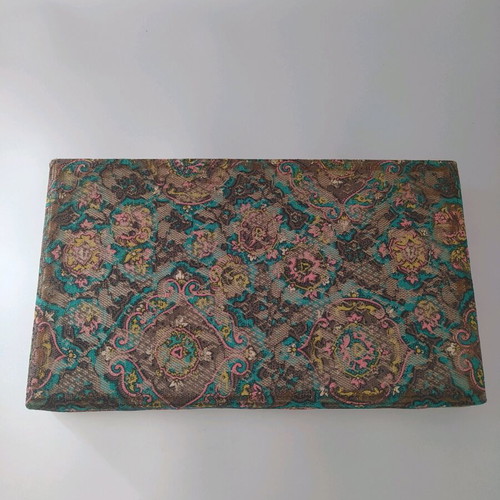 Old box used with brocade lining