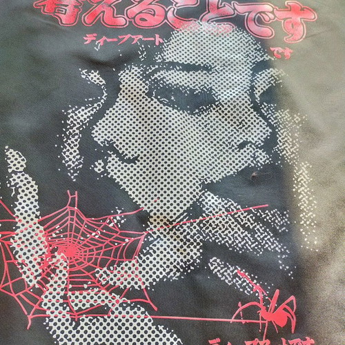 Black T-shirt, medium size