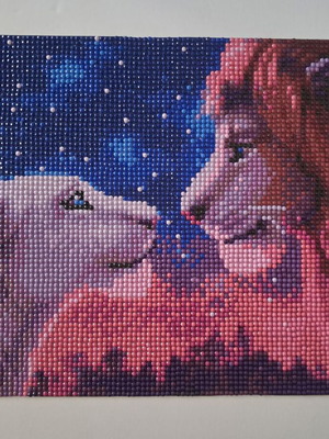 Simba and Nala Diamond Art, The Lion King