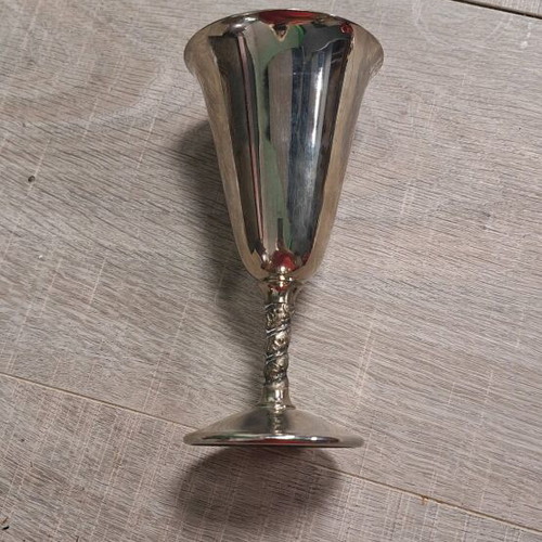Rogers Silverplate glasses set of 6 like new, collectible