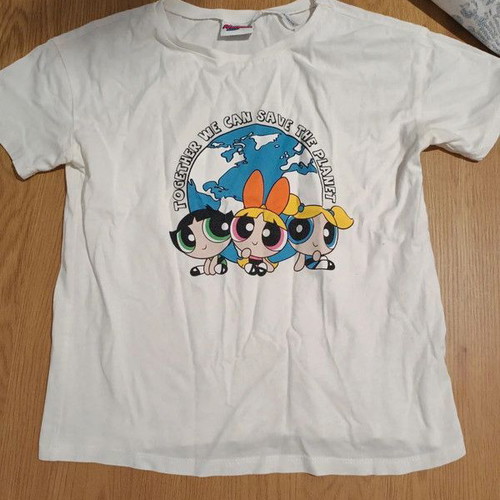 Powerpuff girls shirt used, size XS