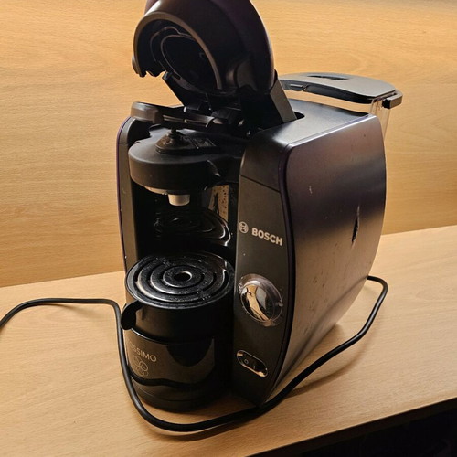Bosch TAS4018 Tassimo coffee machine used with barcode system