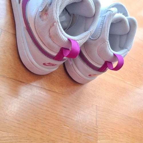 Nike Court Borough Mid 2 used, size 29.5, white sports shoes