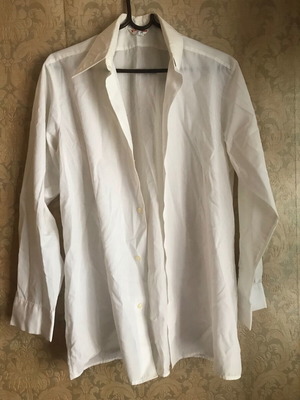 Faros women's white shirt size 39 (M) like new, retro vintage