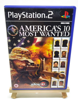 America's 10 Most Wanted PlayStation 2 used, complete and functional